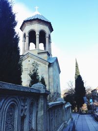 Low angle view of cathedral against sky