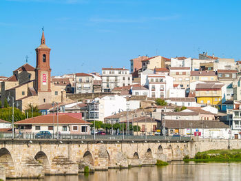 View of buildings in city