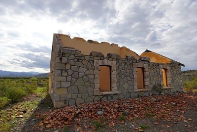 View of abandoned building