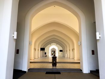 Corridor of historic building