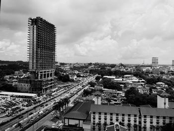 Cityscape against sky