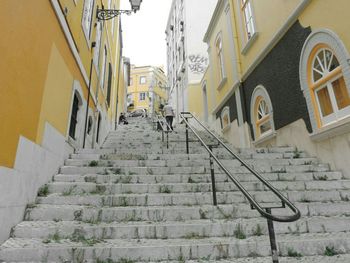 Low angle view of staircase