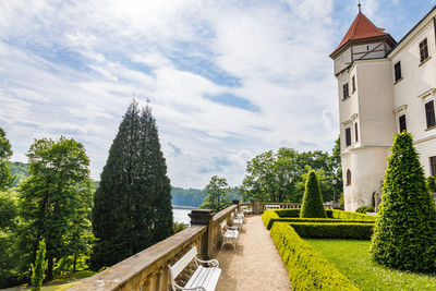 Medieval konopiste castle and gardens - the residence of the habsburg imperial family