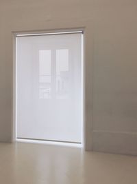 White door in room