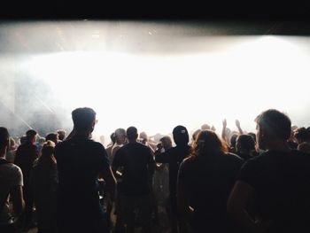 Group of people in party