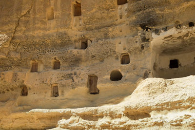 Old ruins on mountain