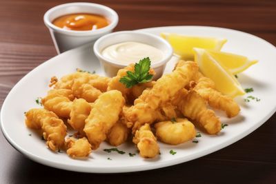 Close-up of food in plate on table