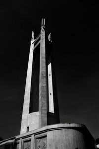 Low angle view of built structure against sky