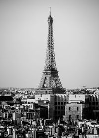 Eiffel tower with eiffel tower in background