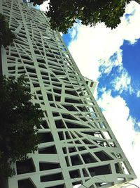 Low angle view of modern building