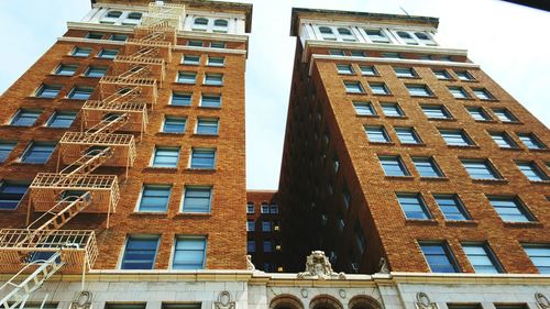 Low angle view of modern building