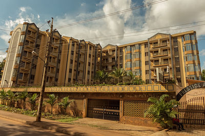 Buildings against sky