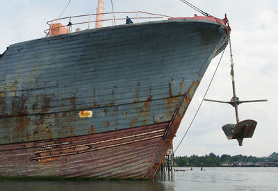 Boats in sea