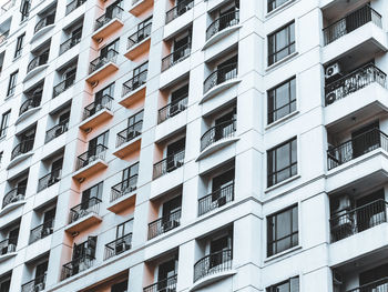 Full frame shot of residential building