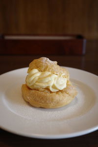 Close-up of food in plate