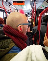 Man sitting on bench