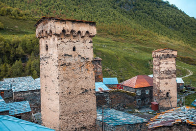 Old ruins of building