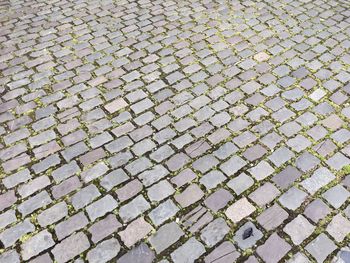 Full frame shot of paving stone