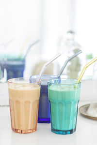 Close-up of drink on table