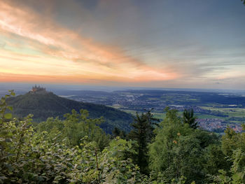 Sundown schwäbische alb sonnenuntergang 