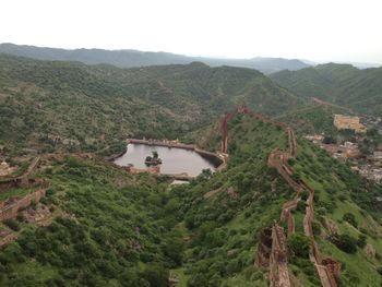 Scenic view of mountains