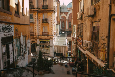 View of buildings in city