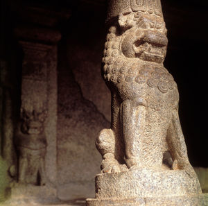 Statue of buddha in temple