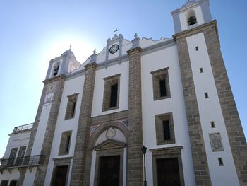 Low angle view of building against sky