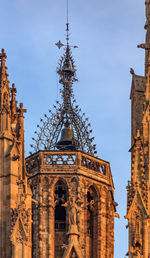 Low angle view of cathedral against sky