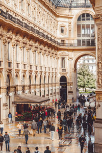 Group of people in historic building