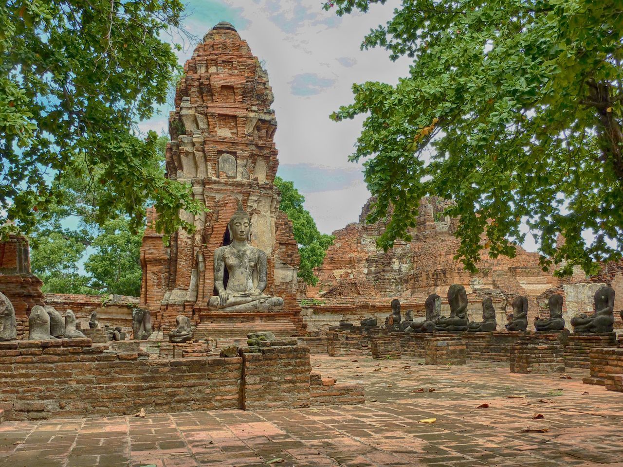 VIEW OF OLD TEMPLE