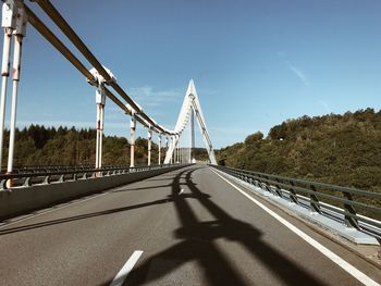 Bridge against sky