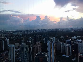 Aerial view of cityscape