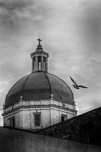 Low angle view of building against sky