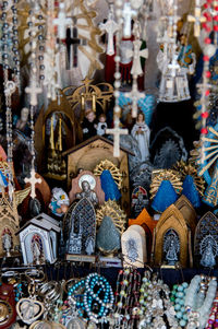 Full frame shot of market stall for sale