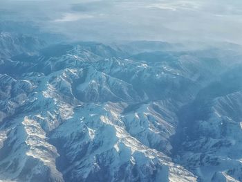 Aerial view of landscape