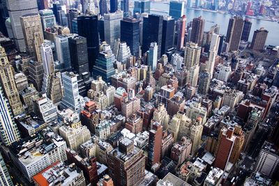 Aerial view of cityscape