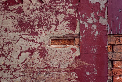 Full frame of brick wall