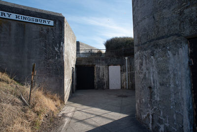 Exterior of building against sky