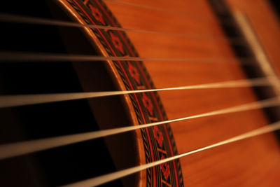 Close-up of guitar