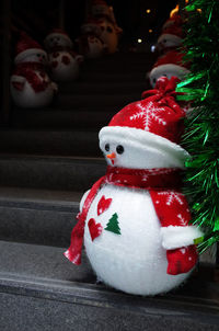 Close-up of christmas decoration