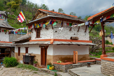 Traditional building against sky