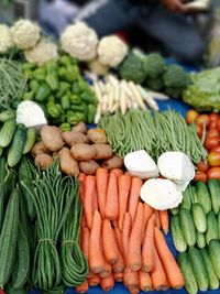 Close-up of vegetables for sale