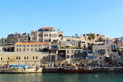 Buildings at waterfront