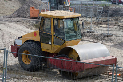 View of construction site