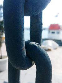 Close-up of rusty metal