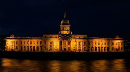 Building at night