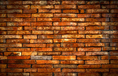 Full frame shot of brick wall