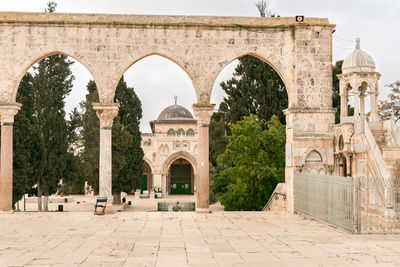 View of historical building