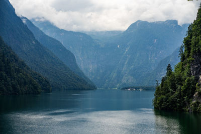 Views over the königslake and mountains